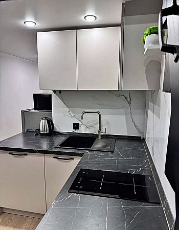 Угловая кухня «Лорена» из МДФ фото